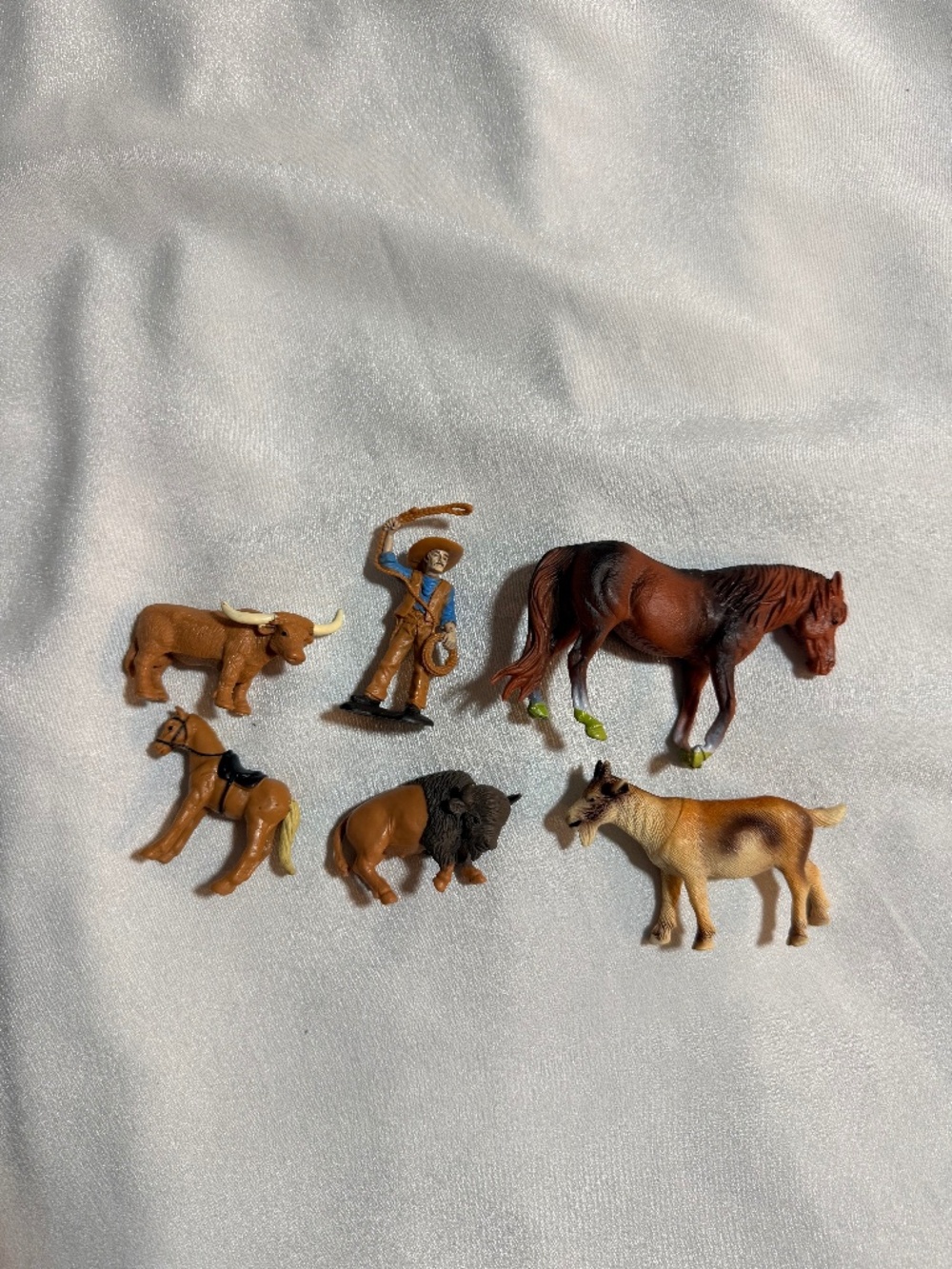 Wild Animal Figure Lot of 8 Safari Zoo Toys